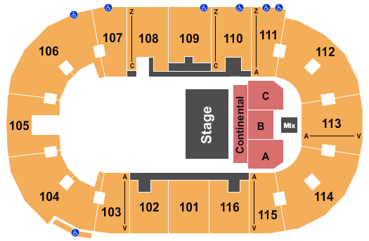 Save On Foods Memorial Centre Seating Chart: Quarter House