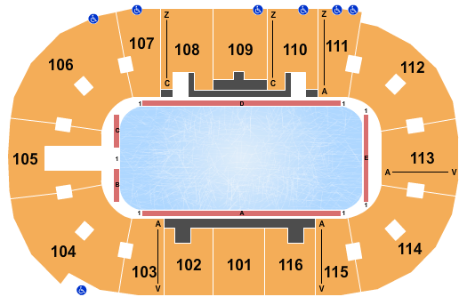 Save On Foods Memorial Centre Seating Chart: Star On Ice