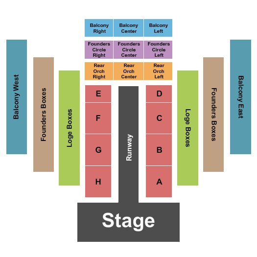 Schermerhorn Symphony Center Seating Chart: Runway