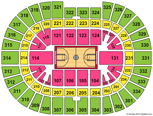 Ohio State Schottenstein Center Seating Chart