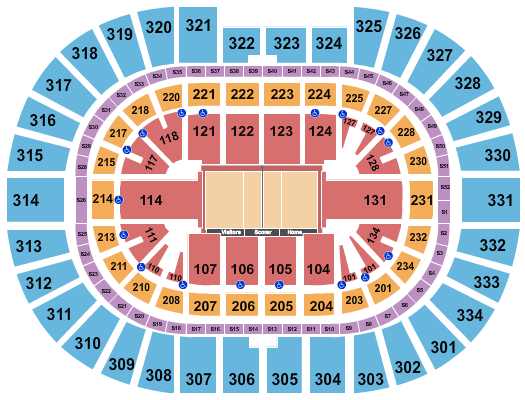 Value City Arena at The Schottenstein Center Seating Chart: Volleyball