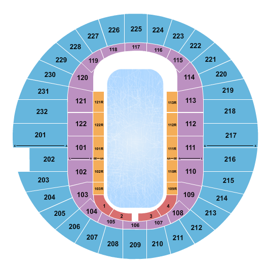 Scope Arena Seating Chart: Disney On Ice