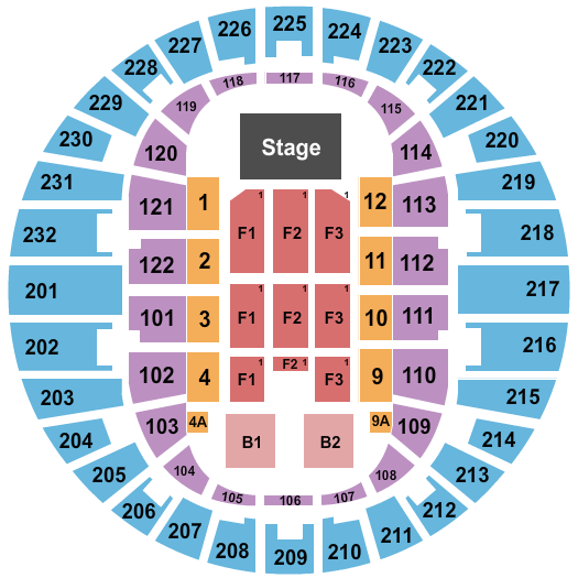 Amalie Arena Seating Chart Cirque Du Soleil