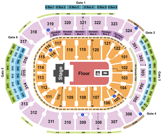 Scotiabank Arena Seating Chart: Anirudh Ravichander