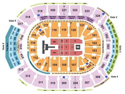 Scotiabank Arena Seating Chart: Atif Aslam