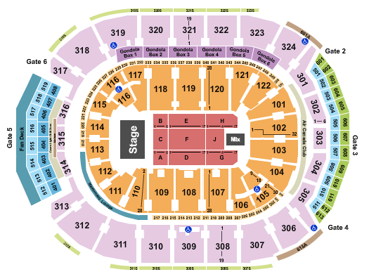 Scotiabank Arena Seating Chart: Brandi Carlile