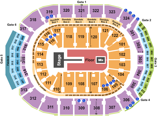 Scotiabank Arena Seating Chart: Future