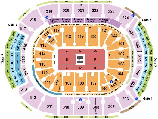 Scotiabank Arena Seating Chart: Jimmy Carr