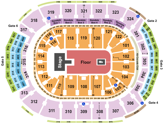 Scotiabank Arena Seating Chart: Karan Aujla