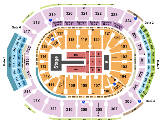 Scotiabank Arena Seating Chart: Kartel