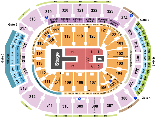 Scotiabank Arena Seating Chart: Laufey