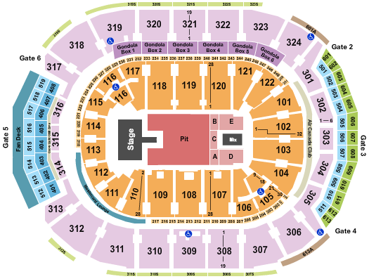 Scotiabank Arena Seating Chart: Lorde