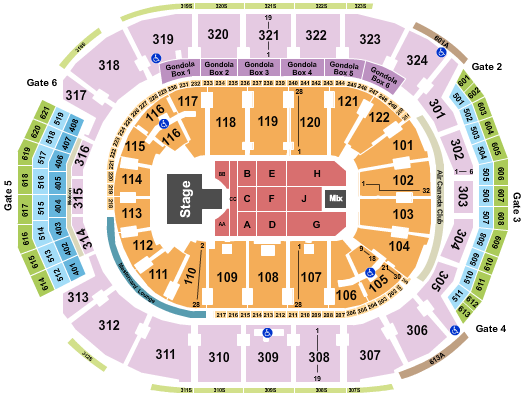 Scotiabank Arena Seating Chart: Melanie Martinez