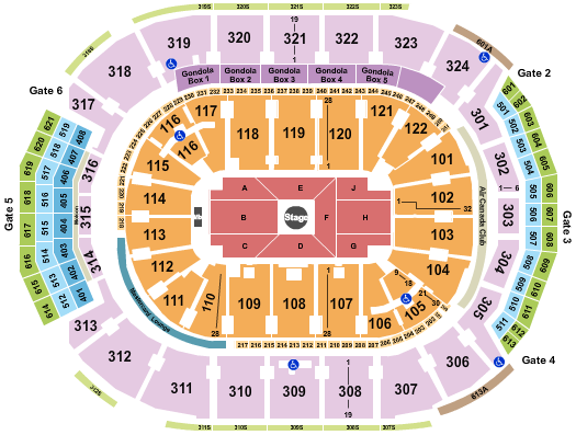 Scotiabank Arena Seating Chart: Nate Bargatze