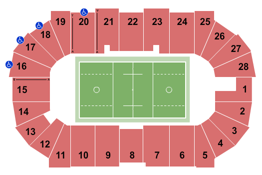 Scotiabank Centre Seating Chart: Lacrosse