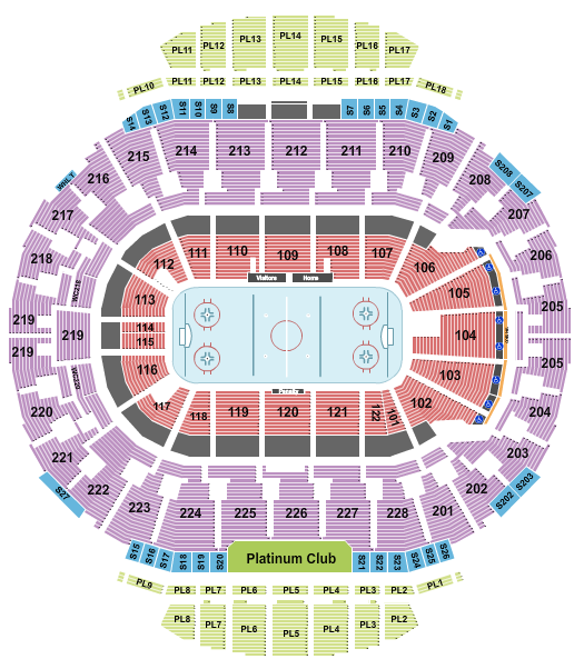 Scotiabank Saddledome Seating Chart: Hockey Row