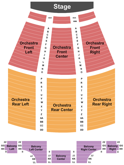Scottish Rite Cathedral Seating Chart