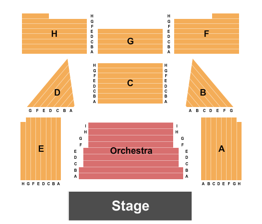 Scottish Rite Masonic Center - Tampa Seating Chart: Endstage 2