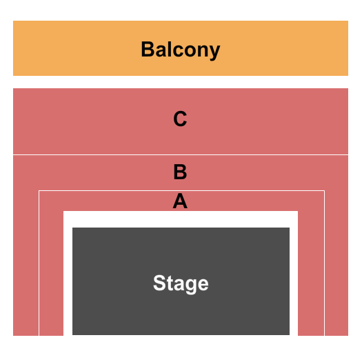 Scottish Rite Performing Arts Center Seating Chart: Candlelight