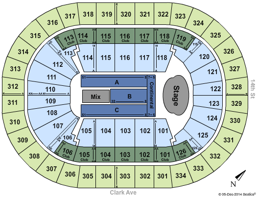 Garth Brooks Tacoma Dome Seating Chart