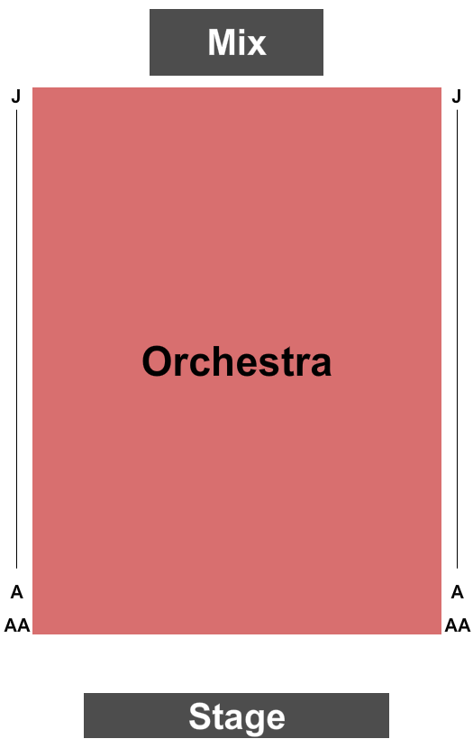 Screening Room At The Living Arts Centre Seating Chart: Endstage