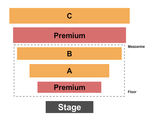 Scullers Jazz Club Seating Chart: The Jazz Room