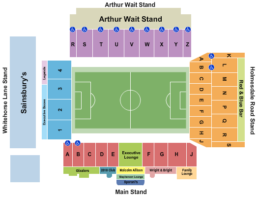 Selhurst Park Seating Chart: Soccer