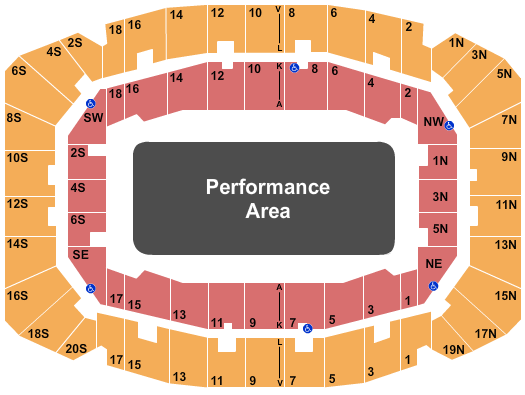 Gateway Dirt Nationals Seating Chart