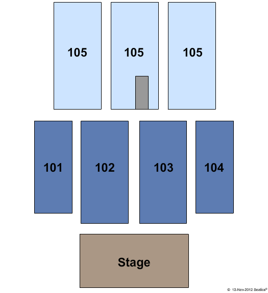 Seminole Coconut Creek Casino Seating Chart