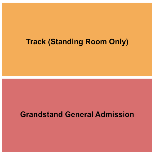 Seneca County Fairgrounds Seating Chart: Grandstand/SRO