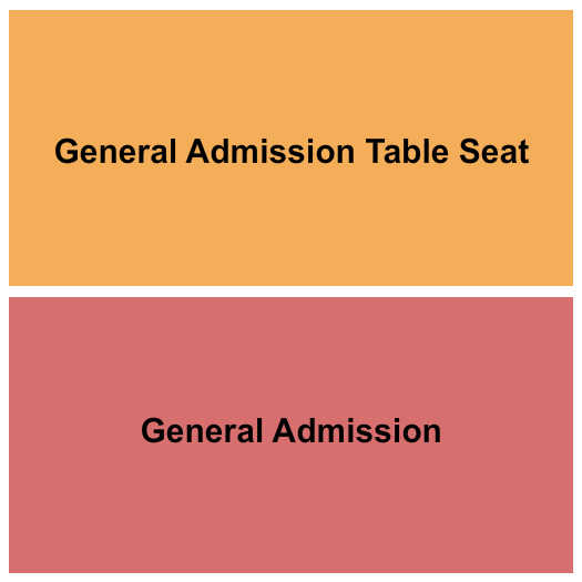 Seven Feathers Hotel & Casino Seating Chart: Endstage GA/GA Table Seat