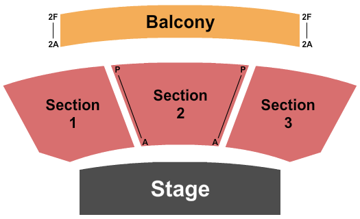 Sevier Valley Center Seating Chart: Endstage