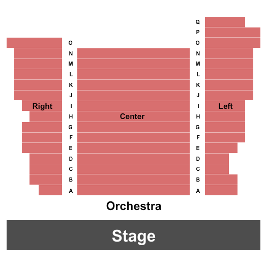 Sharon Playhouse Seating Chart: Endstage