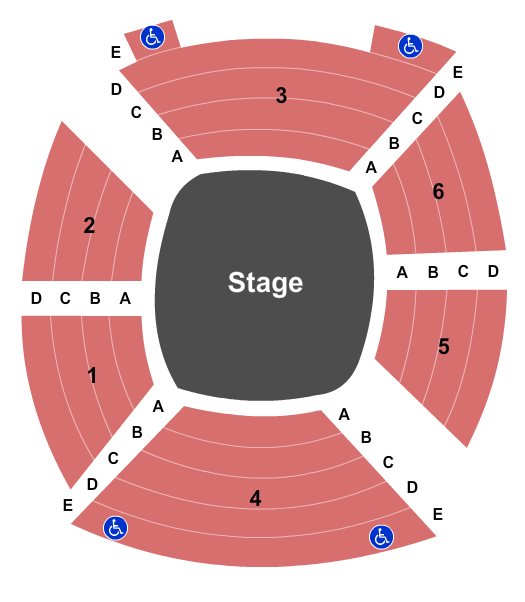 Sheryl & Harvey White Theatre Seating Chart