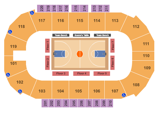 Showare Center Seating Chart For Concerts