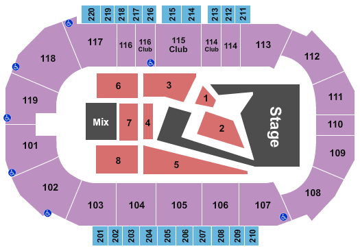 Superm Seating Chart