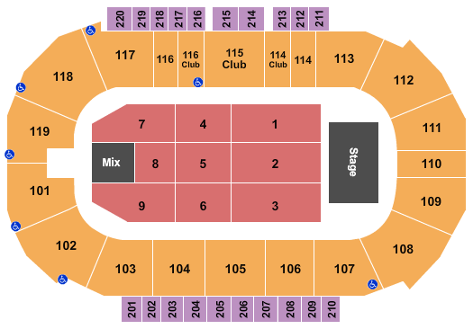Showare Center Seating Chart: Tax Time