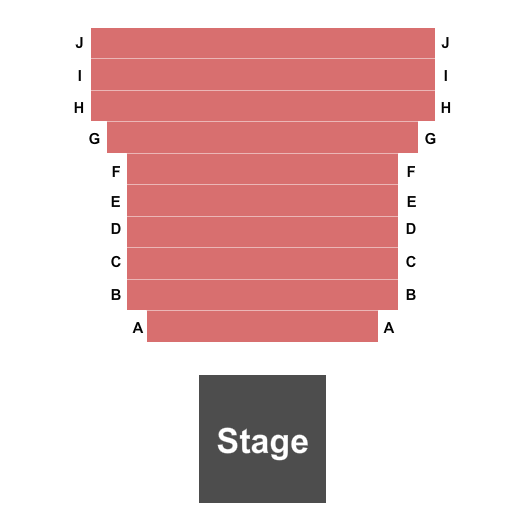Shoestring Theatre - FL Seating Chart: Endstage