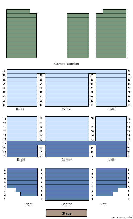 Shooting Star Casino Hotel & Event Center Seating Chart