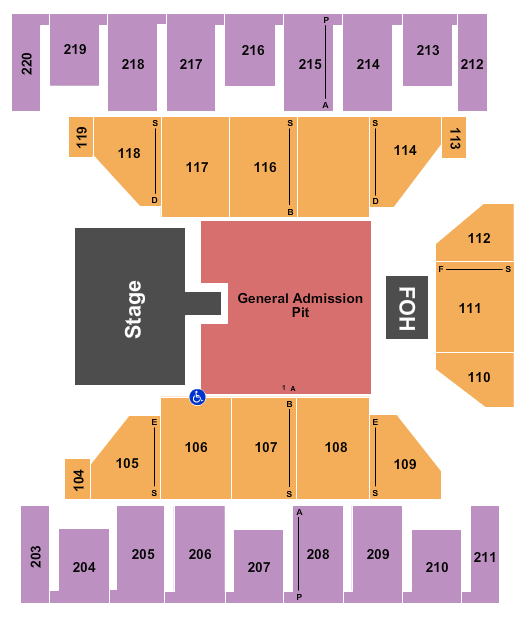 Show Me Center Seating Chart