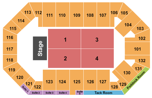 Show Place Arena Map