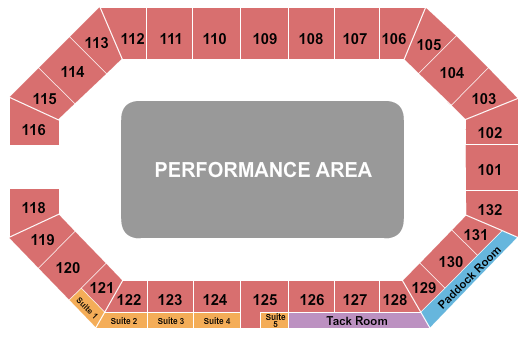 Show Place Arena Seating Chart: Washington International Horse Show