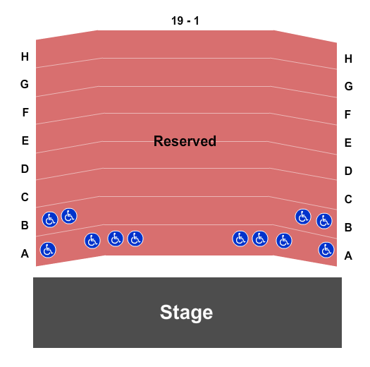 Showtime Stage Seating Chart