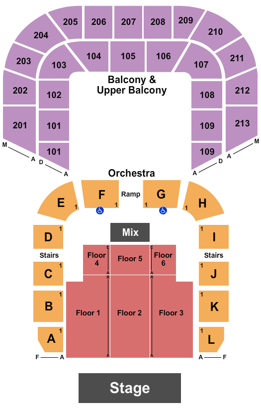 Shreveport Municipal Memorial Auditorium Seating Chart