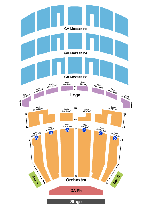 Shrine Auditorium - Los Angeles Map