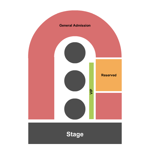 Shrine Mosque Seating Chart: Circus 2