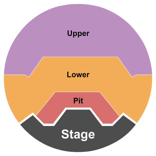 Siesta Valley Bowl Seating Chart: Endstage GA/Low./Upp