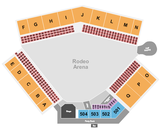 Sikeston Jaycee Bootheel Rodeo Seating Chart: Rodeo Concert