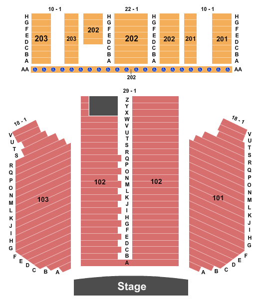 Silver Creek Event Center At Four Winds Seating Chart