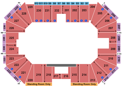 Silver Spurs Arena Seating Chart: Monster Trucks